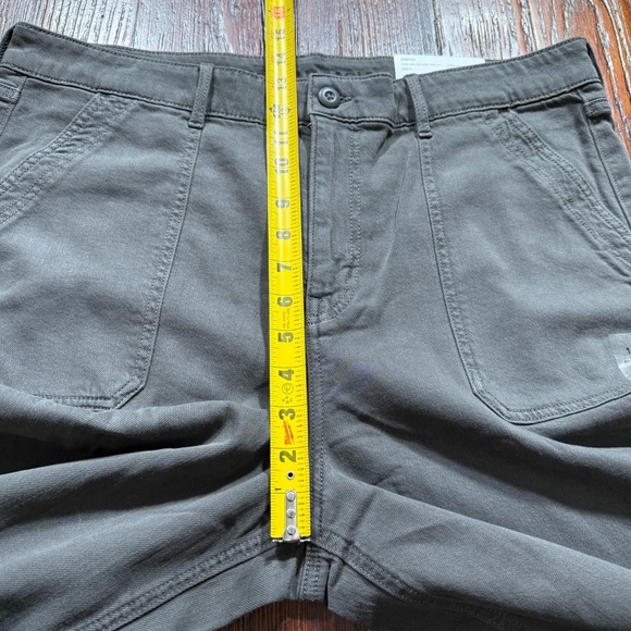 NWT American Eagle Pants Womans 16 Gray Super High Rise Baggy Wide Leg Stretch - Picture 9 of 16